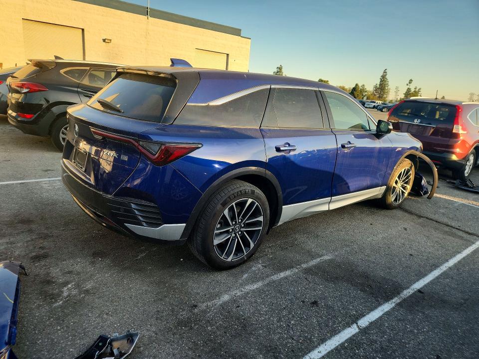 2024 Acura Zdx მანქანა იყიდება აუქციონზე, vin: 4W5KHMRK3RZ502011, აუქციონის ნომერი: 75631015