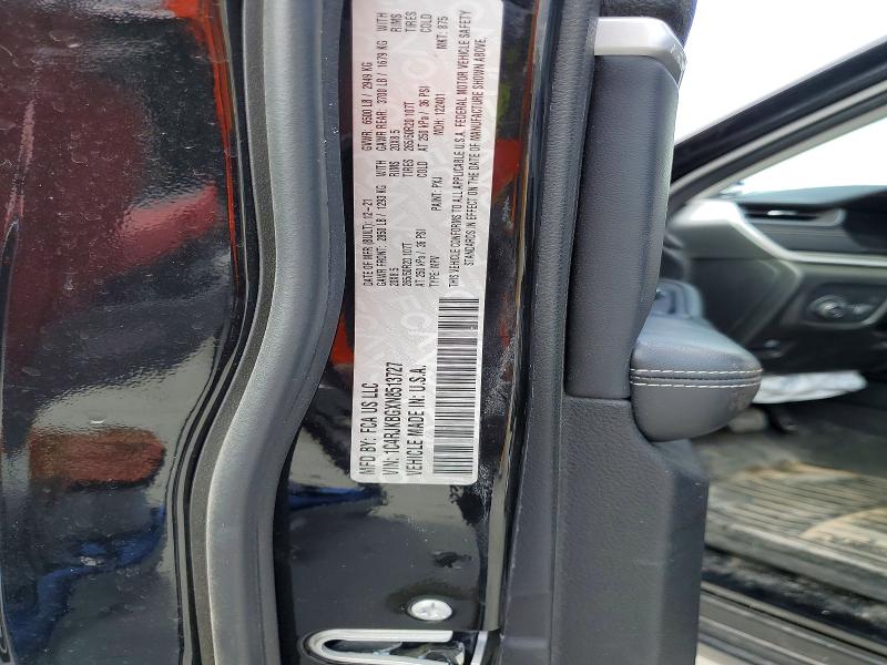97964485 :رقم المزاد ، 1C4RJKBGXN8513727 vin ، 2022 Jeep Grand Cher مزاد بيع
