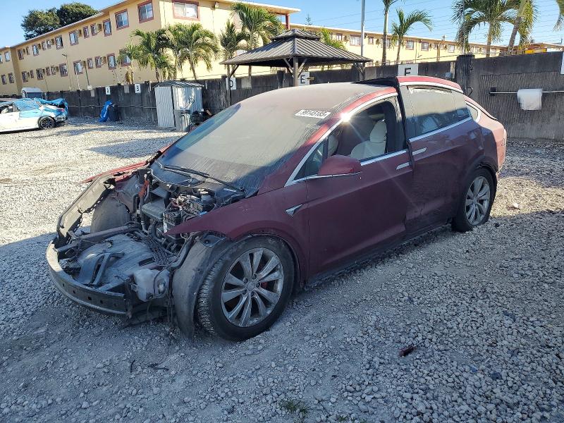 2016 Tesla Model X მანქანა იყიდება აუქციონზე, vin: 5YJXCAE41GFS02722, აუქციონის ნომერი: 99145185