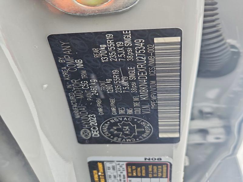 Продажа на аукционе авто 2024 Hyundai Ioniq 5 Se, vin: KM8KN4DEXRU275349, номер лота: 73067775