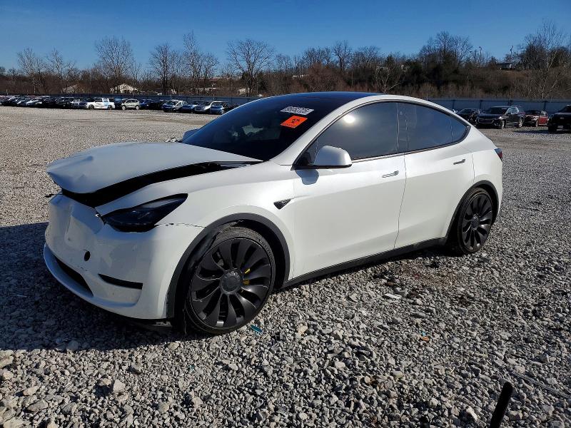 2022 Tesla Model Y მანქანა იყიდება აუქციონზე, vin: 7SAYGDEF8NF397665, აუქციონის ნომერი: 98052725