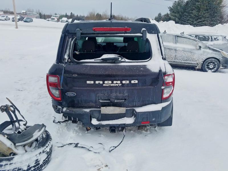 2021 Ford Bronco Spo მანქანა იყიდება აუქციონზე, vin: 3FMCR9D95MRA34825, აუქციონის ნომერი: 72967825