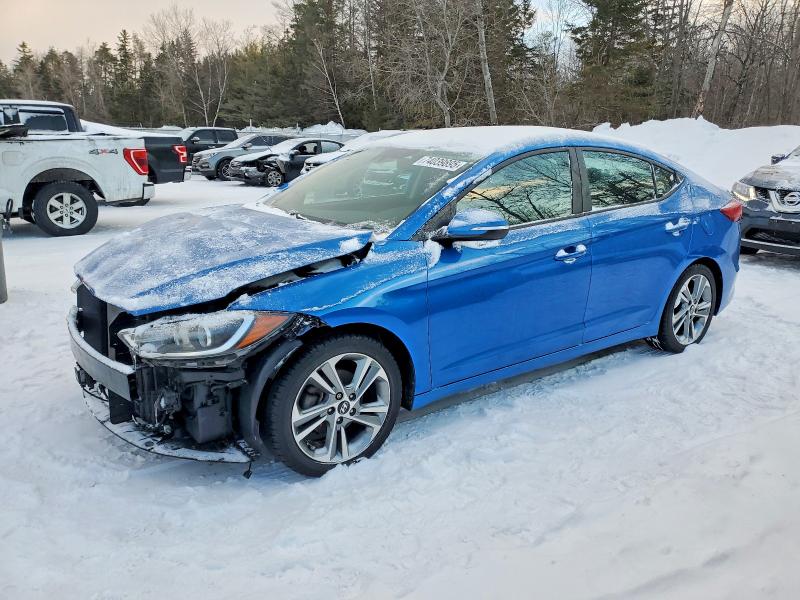 Продаж на аукціоні авто 2017 Hyundai Elantra, vin: KMHD84LFXHU292886, номер лоту: 74039895