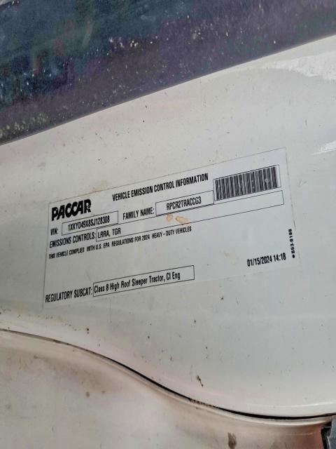 97631205 :رقم المزاد ، 1XKYD49X8SJ128308 vin ، 2025 Kenworth Construction مزاد بيع