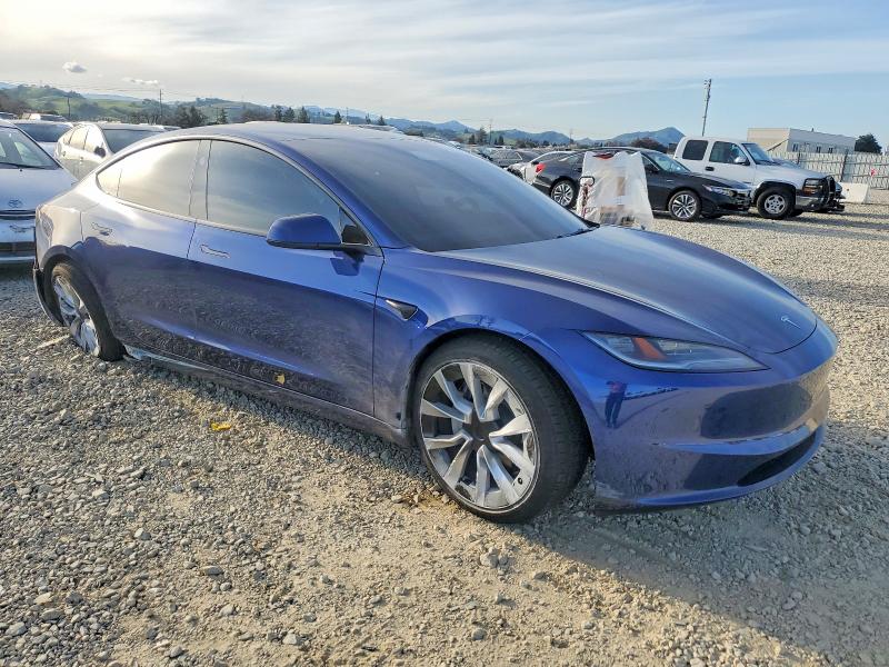 2025 Tesla Model 3 მანქანა იყიდება აუქციონზე, vin: 5YJ3E1EB9SF081888, აუქციონის ნომერი: 75420645