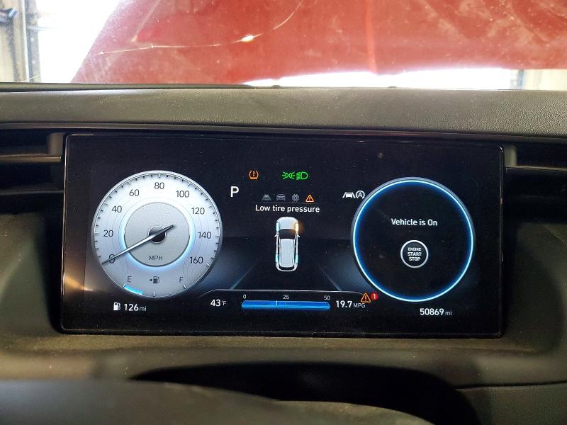 74046795 :رقم المزاد ، KM8JF3AE1NU152993 vin ، 2022 Hyundai Tucson مزاد بيع
