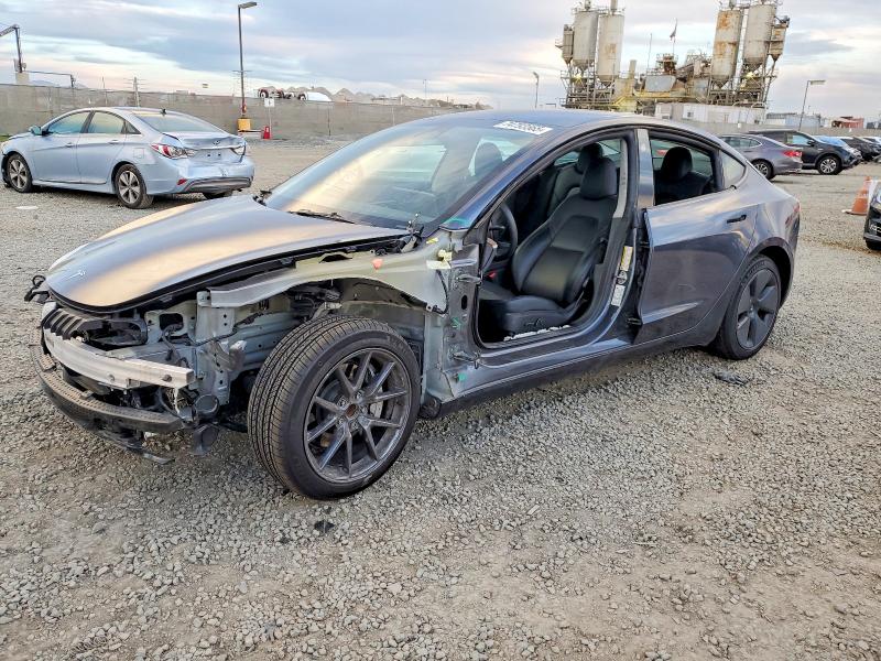 74793565 :رقم المزاد ، 5YJ3E1EAXPF644378 vin ، 2023 Tesla Model 3 مزاد بيع