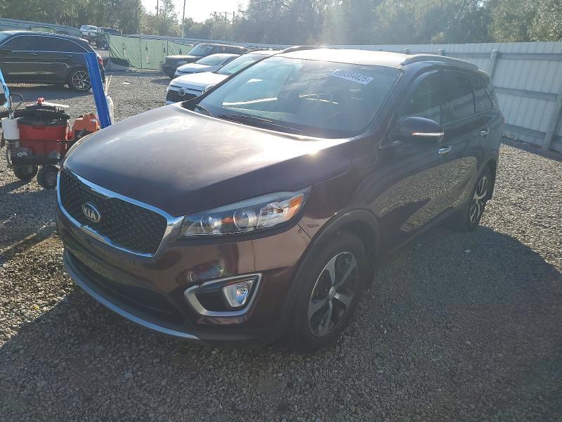 99384425 :رقم المزاد ، 5XYPH4A53JG385610 vin ، 2018 Kia Sorento Ex مزاد بيع