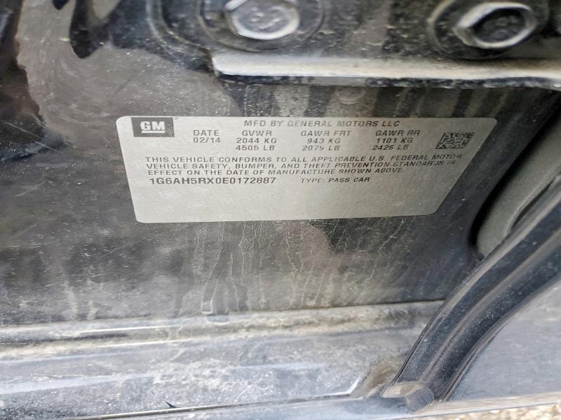Продажа на аукционе авто 2014 Cadillac Ats, vin: 1G6AH5RX0E0172887, номер лота: 74345005