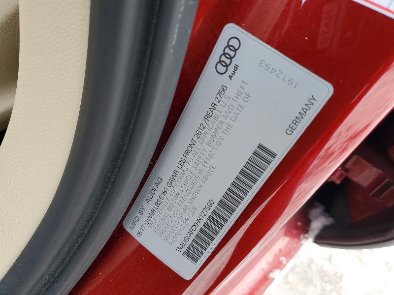 Продажа на аукционе авто 2017 Audi A6, vin: WAUG8AFCXHN127560, номер лота: 75283595