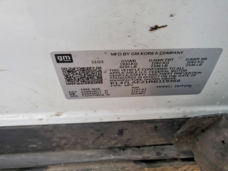 Продажа на аукционе авто 2024 Buick Envista, vin: KL47LAE21RB119368, номер лота: 72565955