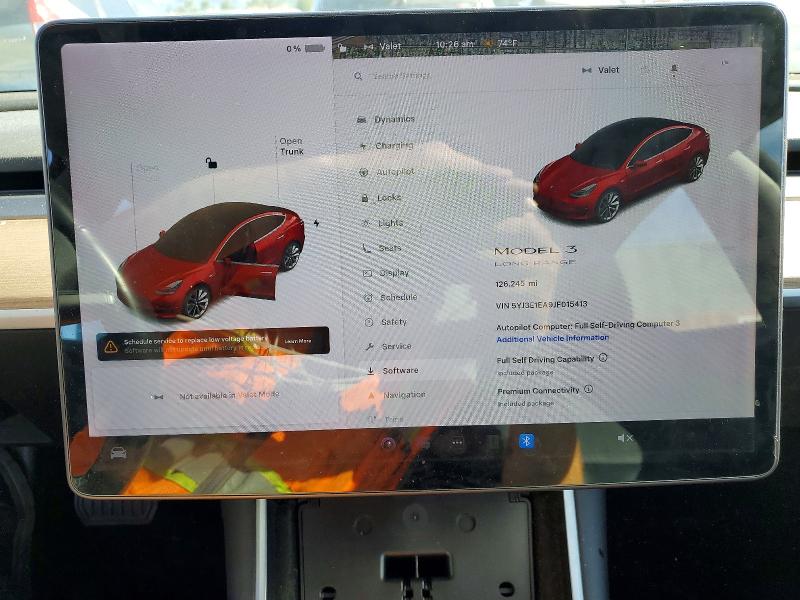 73890735 :رقم المزاد ، 5YJ3E1EA9JF015413 vin ، 2018 Tesla Model 3 مزاد بيع