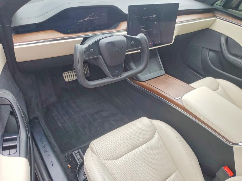 74349725 :رقم المزاد ، 5YJSA1E55MF449679 vin ، 2021 Tesla Model S مزاد بيع