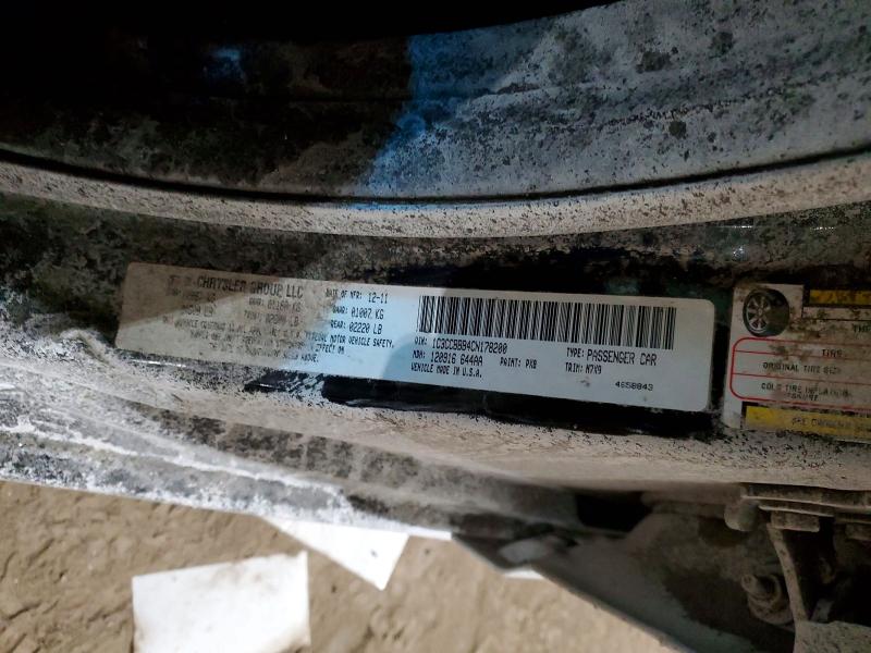 Aukcja sprzedaży 2012 Chrysler 200, vin: 1C3CCBBB4CN178200, numer aukcji: 73801995