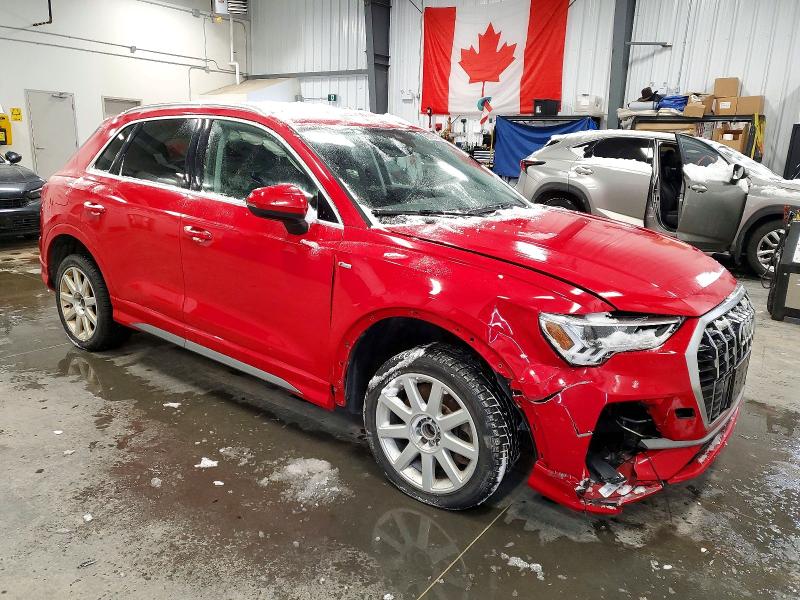 Продажа на аукционе авто 2021 Audi Q3, vin: WA1EECF34M1021485, номер лота: 99213515