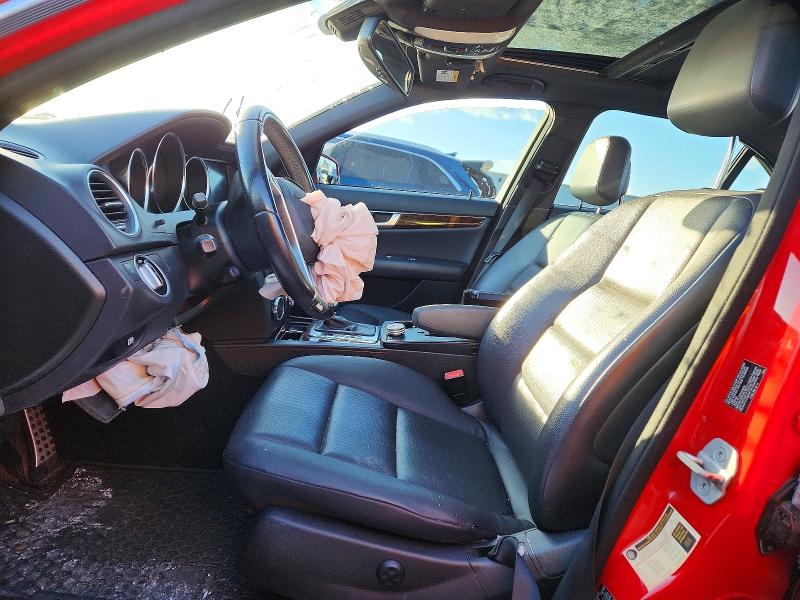 2012 Mercedes-benz C მანქანა იყიდება აუქციონზე, vin: WDDGF8BB7CR209137, აუქციონის ნომერი: 73978075
