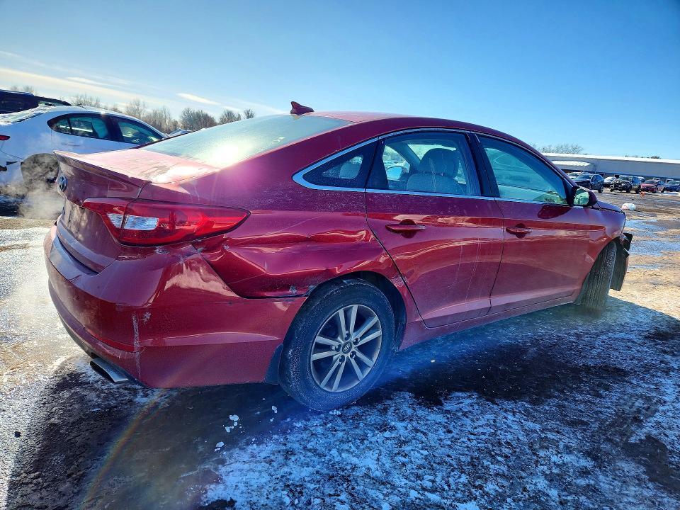Auction sale of the 2017 Hyundai Sonata, vin: 5NPE24AFXHH464597, lot number: 75633215