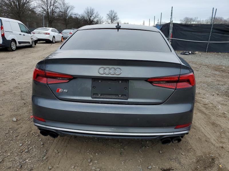 2018 Audi S5 მანქანა იყიდება აუქციონზე, vin: WAUP4AF55JA002301, აუქციონის ნომერი: 73444525