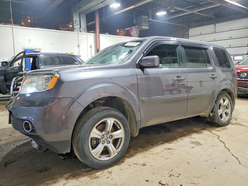 75248985 :رقم المزاد ، 5FNYF4H52FB064589 vin ، 2015 Honda Pilot Exl مزاد بيع