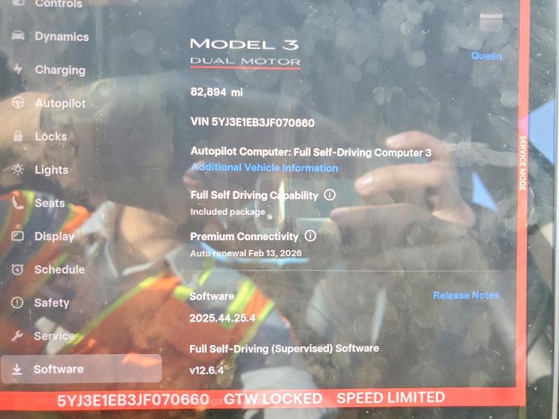 Продаж на аукціоні авто 2018 Tesla Model 3, vin: 5YJ3E1EB3JF070660, номер лоту: 75500105