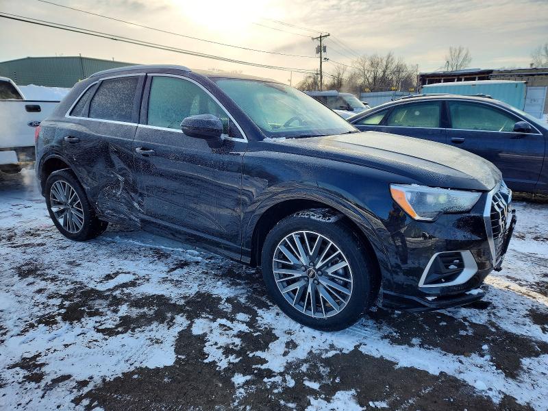 2022 Audi Q3 მანქანა იყიდება აუქციონზე, vin: WA1AUCF34N1052321, აუქციონის ნომერი: 74555155
