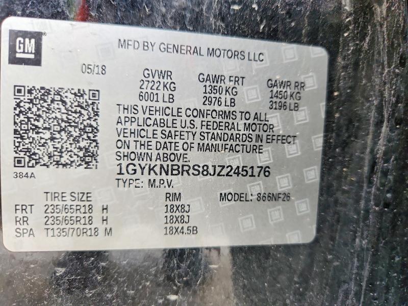 Продажа на аукционе авто 2018 Cadillac Xt5, vin: 1GYKNBRS8JZ245176, номер лота: 72678575
