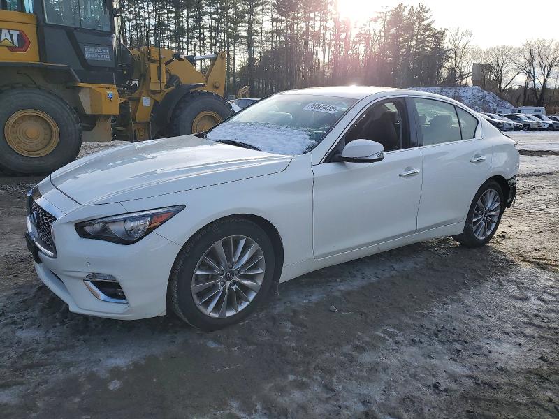 98899405 :رقم المزاد ، JN1EV7BR2MM756085 vin ، 2021 Infiniti Q50 مزاد بيع