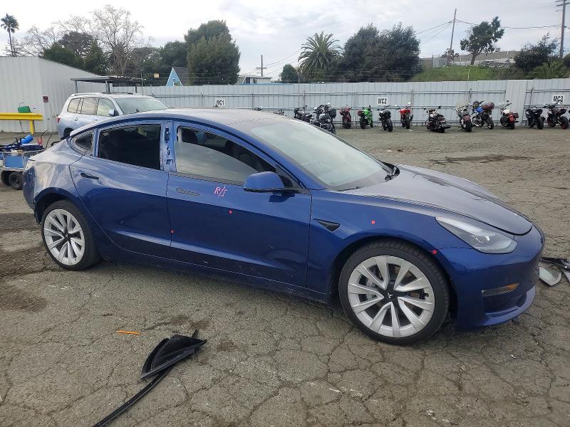 Продажа на аукционе авто 2021 Tesla Model 3, vin: 5YJ3E1EB3MF001262, номер лота: 72329055