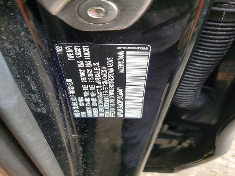 2023 Porsche Cayenne Ba მანქანა იყიდება აუქციონზე, vin: WP1AA2AYXPDA06441, აუქციონის ნომერი: 99723995