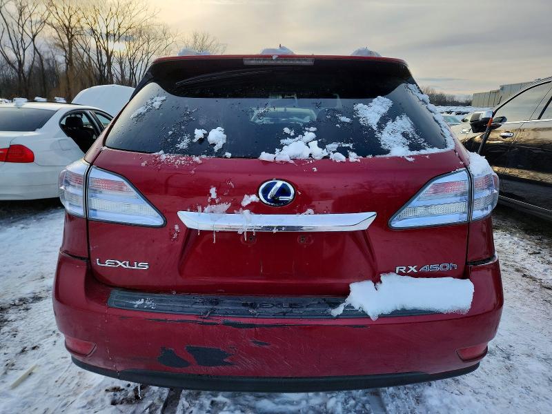 2010 Lexus Rx მანქანა იყიდება აუქციონზე, vin: JTJBC1BA1A2016318, აუქციონის ნომერი: 74844035