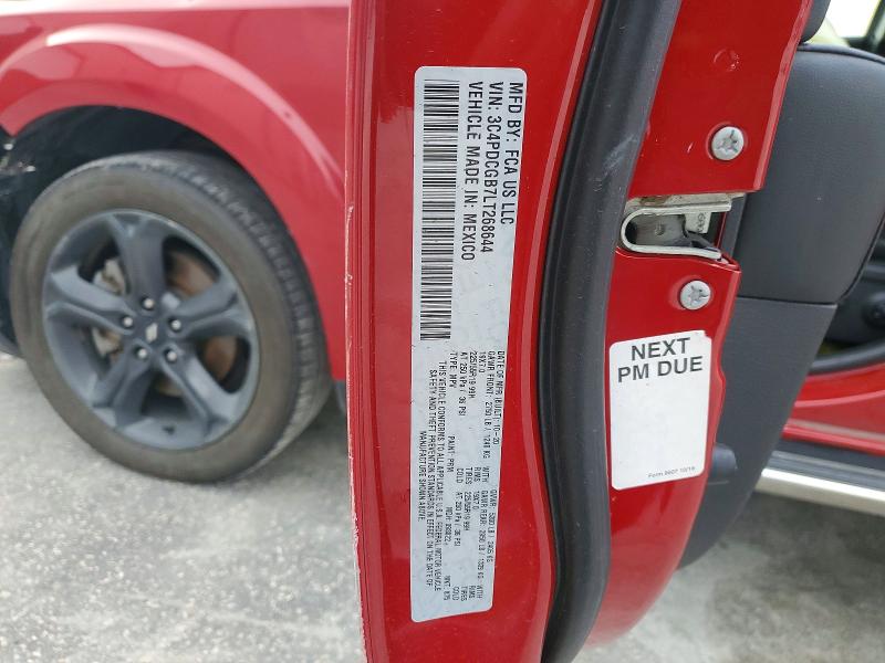 Aukcja sprzedaży 2020 Dodge Journey, vin: 3C4PDCGB7LT268644, numer aukcji: 99578465