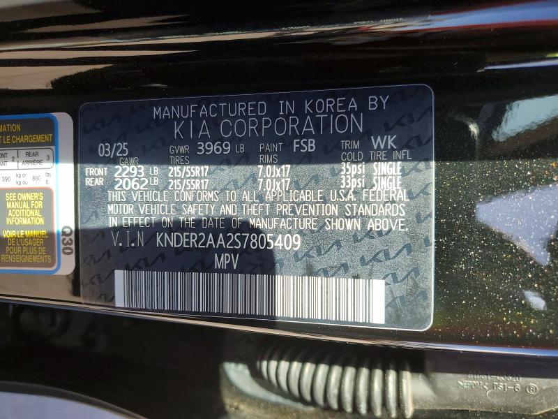 Продажа на аукционе авто 2025 Kia Seltos, vin: KNDER2AA2S7805409, номер лота: 73758435