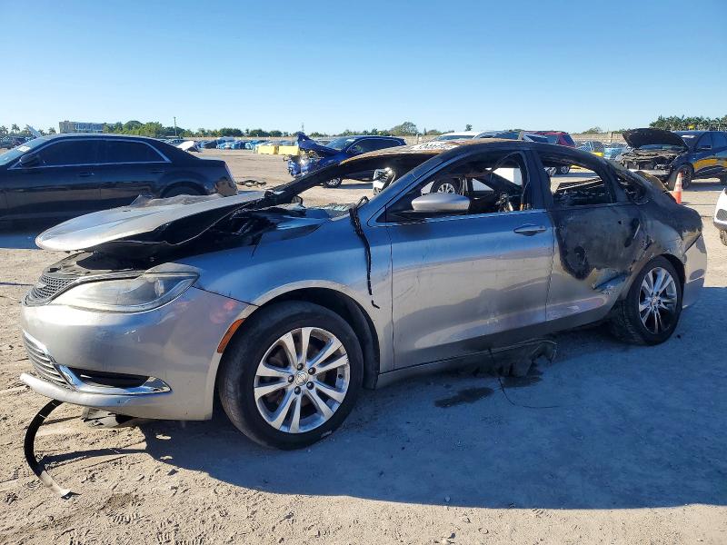 52124486 :رقم المزاد ، 1C3CCCAB0FN611877 vin ، 2015 Chrysler 200 مزاد بيع