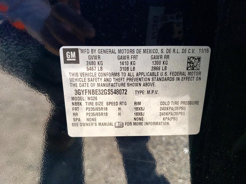 Продажа на аукционе авто 2016 Cadillac Srx, vin: 3GYFNBE32GS548072, номер лота: 74292275