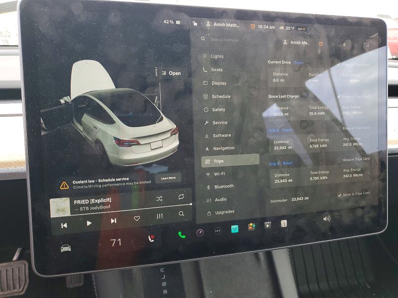 Aukcja sprzedaży 2022 Tesla Model 3, vin: 5YJ3E1EB2NF114573, numer aukcji: 99516045