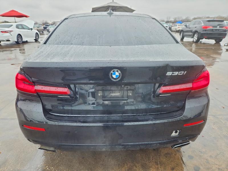 2021 Bmw 530 მანქანა იყიდება აუქციონზე, vin: WBA53BH0XMWW93768, აუქციონის ნომერი: 73531775