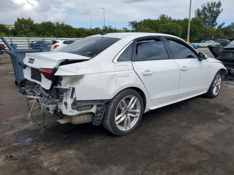 2022 Audi A4 მანქანა იყიდება აუქციონზე, vin: WAUEAAF41NN014869, აუქციონის ნომერი: 97456615