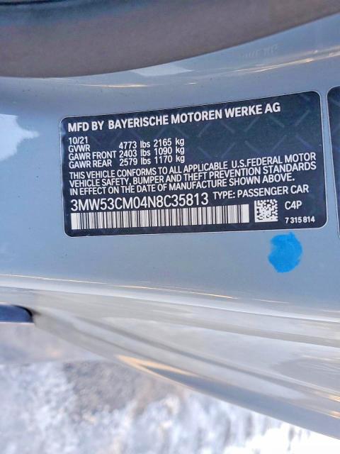 Продаж на аукціоні авто 2022 Bmw M240xi, vin: 3MW53CM04N8C35813, номер лоту: 74665675