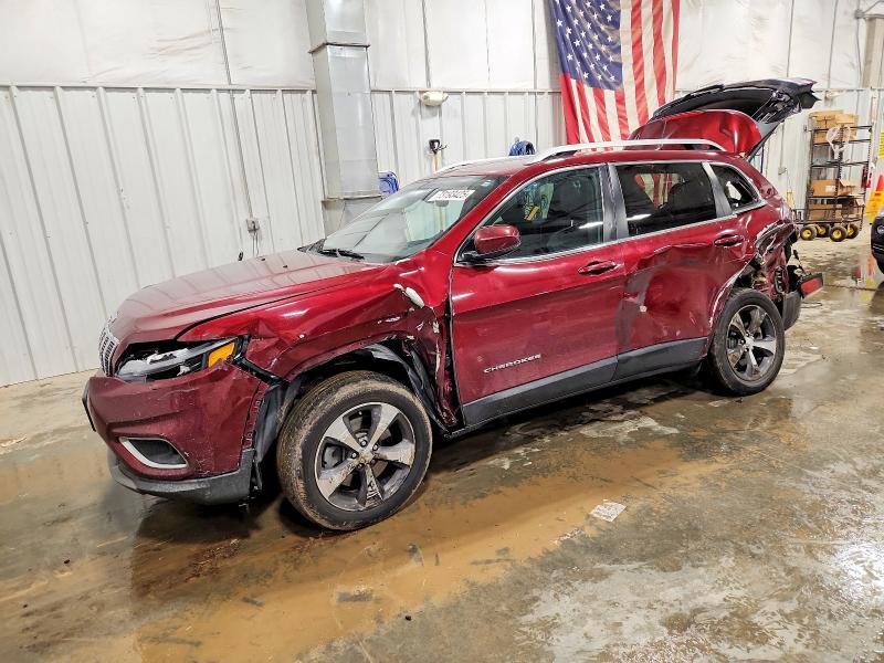 73193425 :رقم المزاد ، 1C4PJMDX9KD141669 vin ، 2019 Jeep Cherokee مزاد بيع
