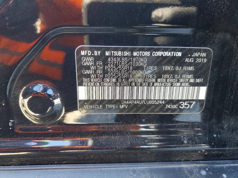 Aukcja sprzedaży 2020 Mitsubishi Outlander Sport, vin: JA4AP4AU7LU005244, numer aukcji: 74129815