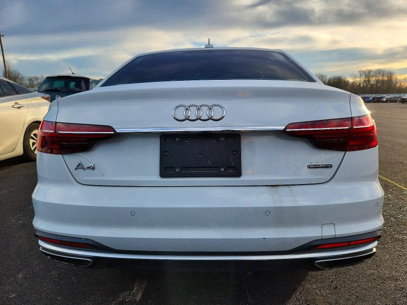 2020 Audi A4 მანქანა იყიდება აუქციონზე, vin: WAUENAF40LN005579, აუქციონის ნომერი: 72249105