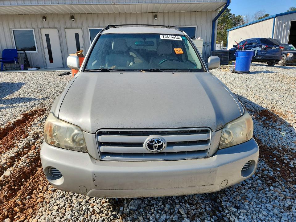 2005 Toyota Highlander მანქანა იყიდება აუქციონზე, vin: JTEGD21A750129488, აუქციონის ნომერი: 75613045