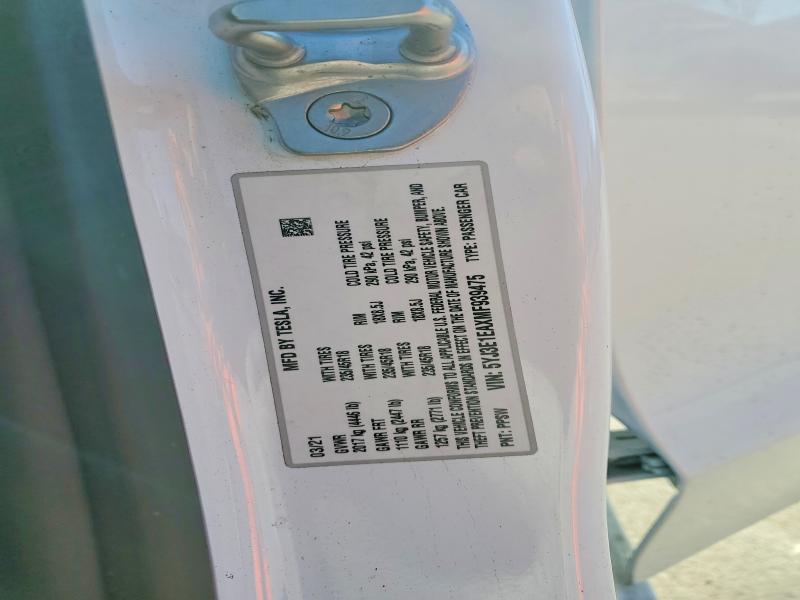 Aukcja sprzedaży 2021 Tesla Model 3, vin: 5YJ3E1EAXMF939475, numer aukcji: 72205715