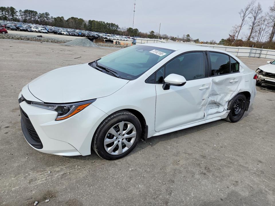 2026 Toyota Corolla მანქანა იყიდება აუქციონზე, vin: 5YFB4MDE8TP404507, აუქციონის ნომერი: 75192185
