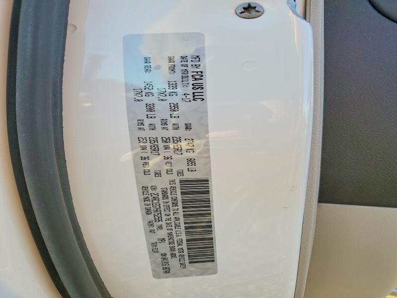 2017 Chrysler Pacifica მანქანა იყიდება აუქციონზე, vin: 2C4RC1EG7HR752595, აუქციონის ნომერი: 73334145