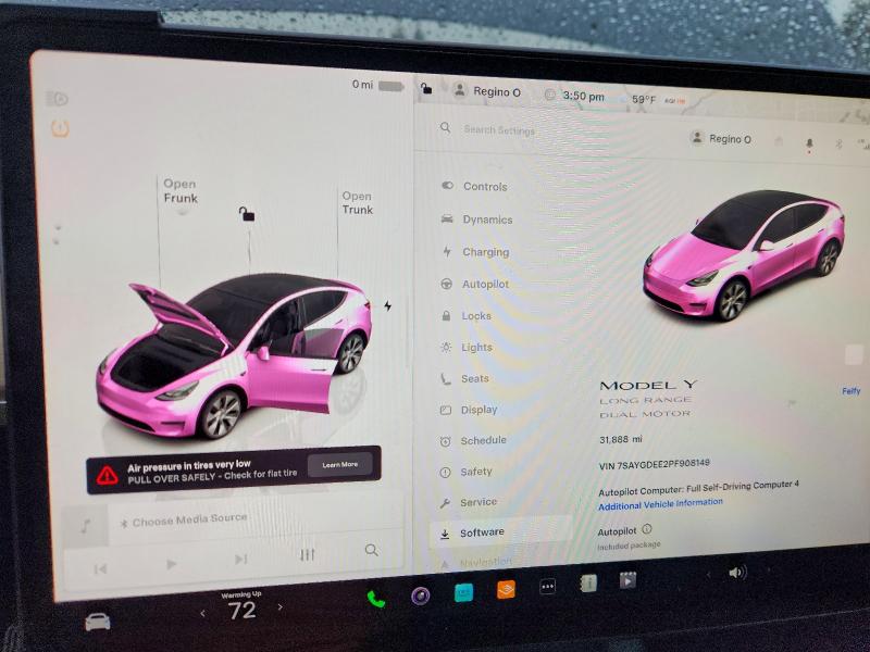 73663815 :رقم المزاد ، 7SAYGDEE2PF908149 vin ، 2023 Tesla Model Y مزاد بيع