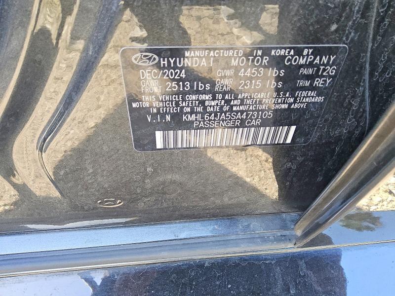 Aukcja sprzedaży 2025 Hyundai Sonata, vin: KMHL64JA5SA473105, numer aukcji: 75583005
