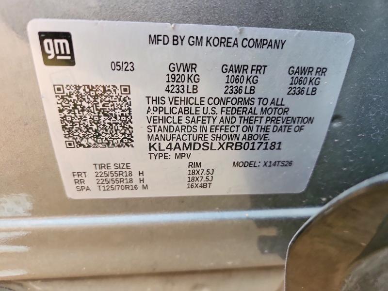Aukcja sprzedaży 2024 Buick Encore Gx, vin: KL4AMDSLXRB017181, numer aukcji: 73881655