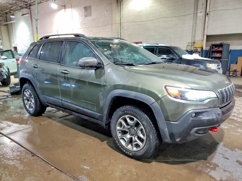 73707705 :رقم المزاد ، 1C4PJMBX2MD180853 vin ، 2021 Jeep Cherokee مزاد بيع
