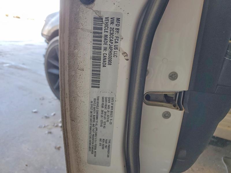 Продаж на аукціоні авто 2023 Chrysler 300c, vin: 2C3CCAPJ4PH500908, номер лоту: 99199345